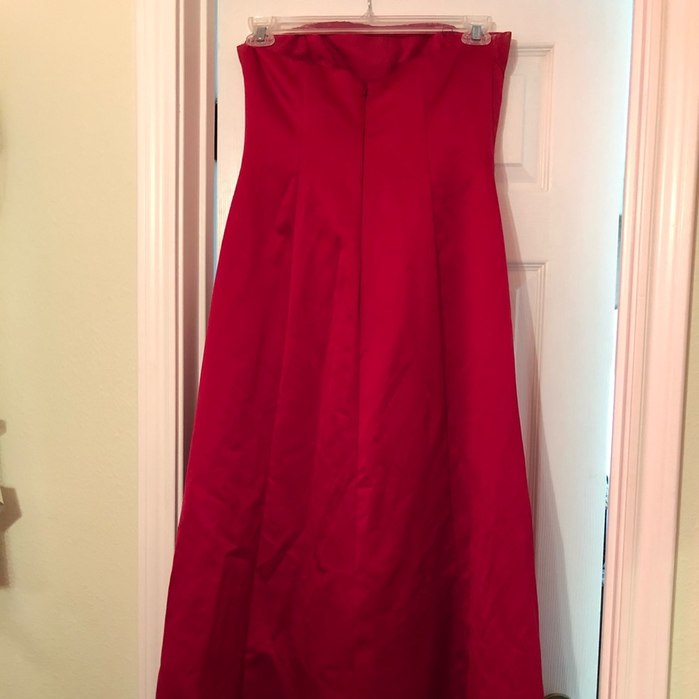 Beautiful Red Prom Dress - Picture 2 of 4